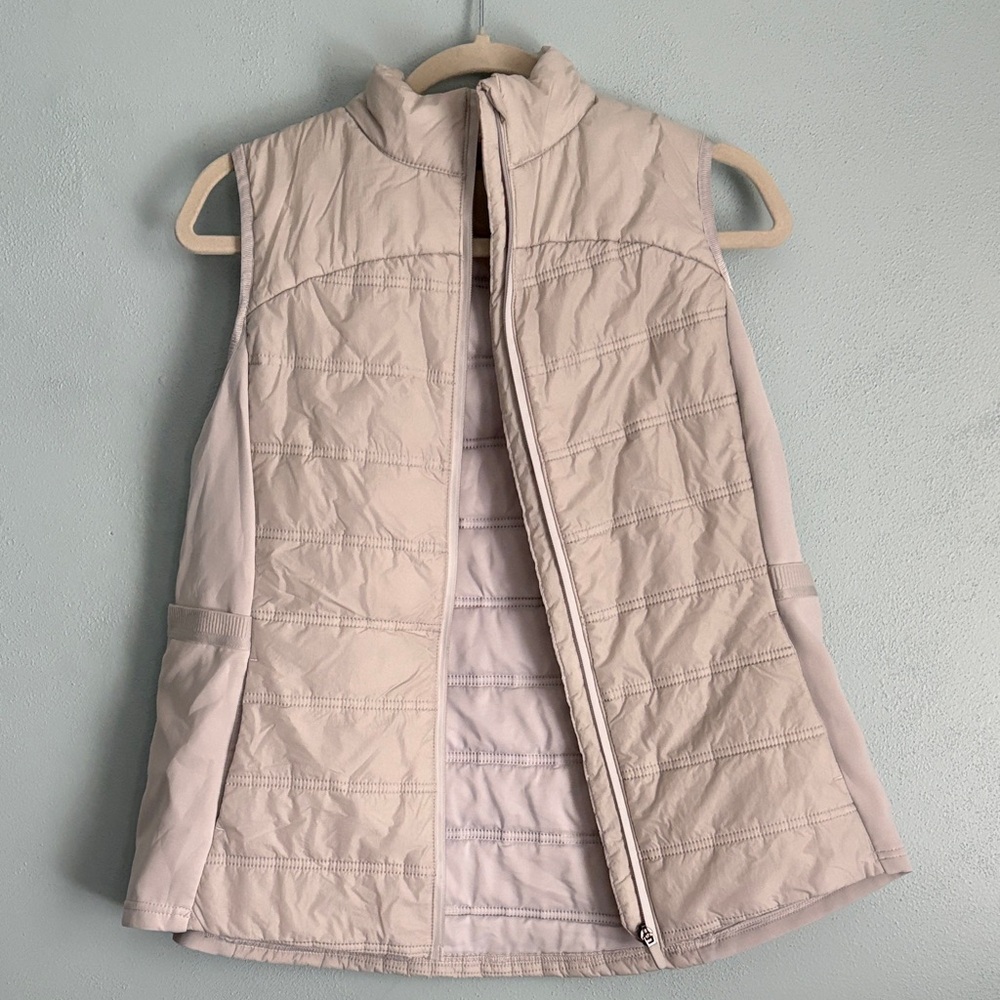 Women's gray Quilted Vest